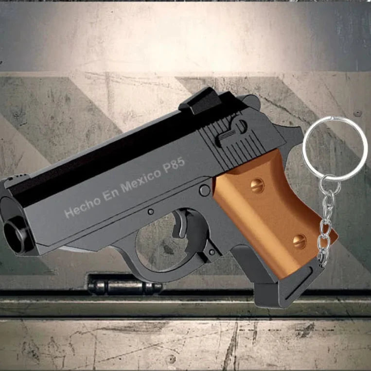 Mini Air Gun with Pellets Keychain