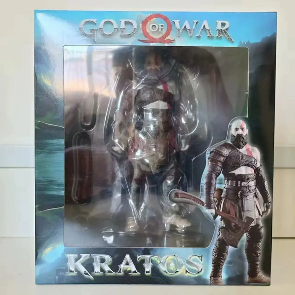 God of War Kratos with Leviathan Axe Figure (18 cm)