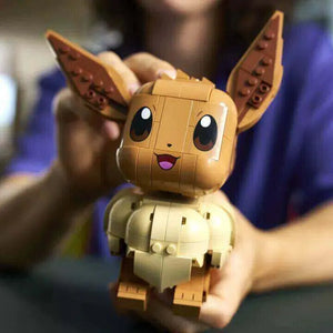 Pokemon Eevee 3D Building Blocks (587 Pcs)