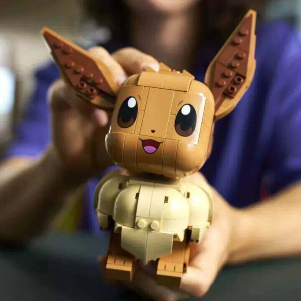 Pokemon Eevee 3D Building Blocks (587 Pcs)