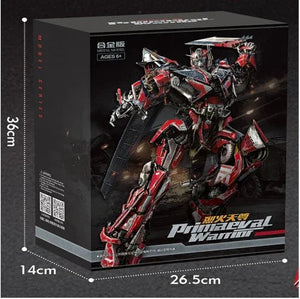 Trans4mers Red Fire Truck Prime Figure (30 cm)