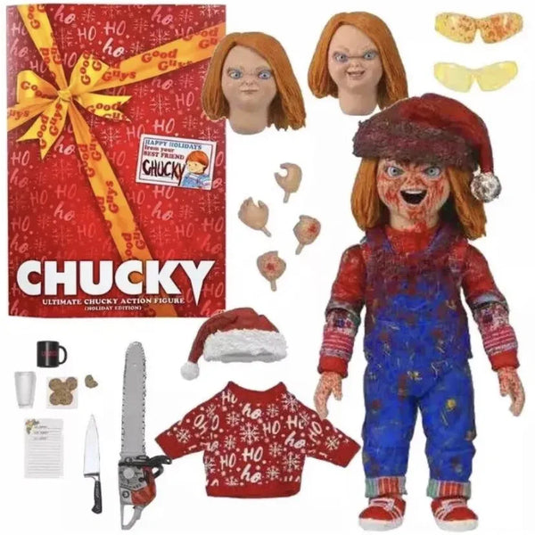 NECA Chucky Ultimate Holiday Edition Christmas Figure