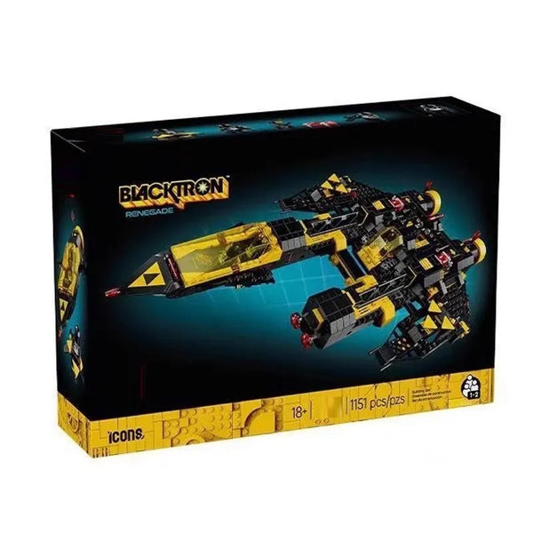 Icons Blacktron Renegade Building Blocks (1151 Pcs)
