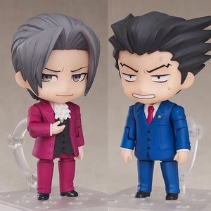 Nendoroid 1761 & 1762 Phoenix Wright & Miles Edgeworth Figures