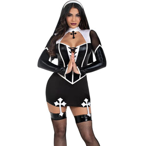 Gothic Nun Halloween Costume