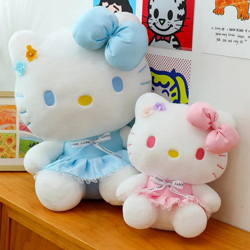 Hello Kitty Pastel Meadow Dress Plush