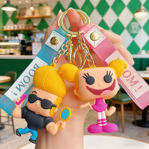 Pop Culture Iconic Cartoons 3D Keychain