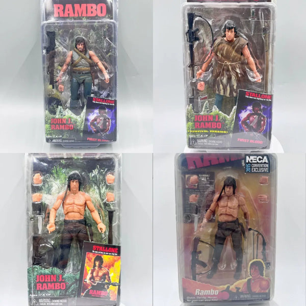 NECA Rambo Movie Figures Collection (18 cm)