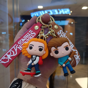 Stranger Things Hawkins Team Keychain