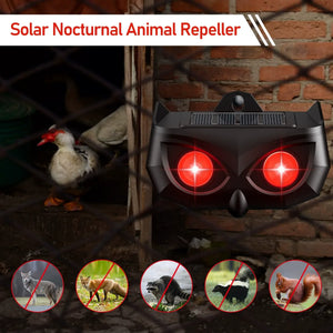 Predator Eye Solar-Powered Animal Deterrent