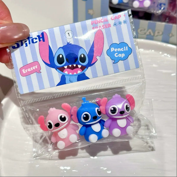 Stitch 2-in-1 Eraser & Pencil Protective Cap