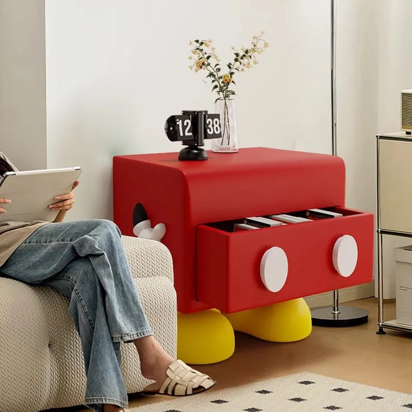 Vintage Mickey Novelty Bedside Table