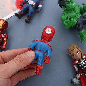 Multiverse Superheroes Fridge Magnet