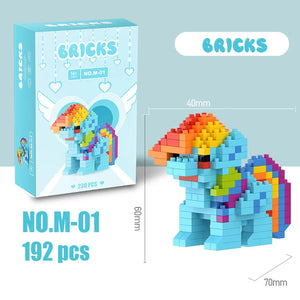 Bricks My Little Pony Micro Building Blocks