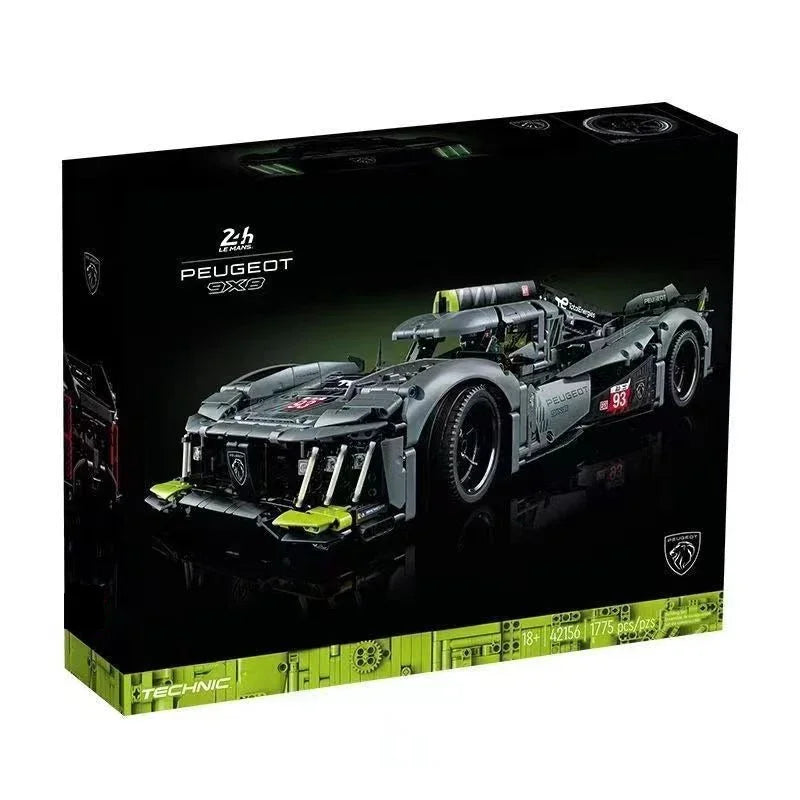 LEGO Technic Peugeot 905 Box on a white background