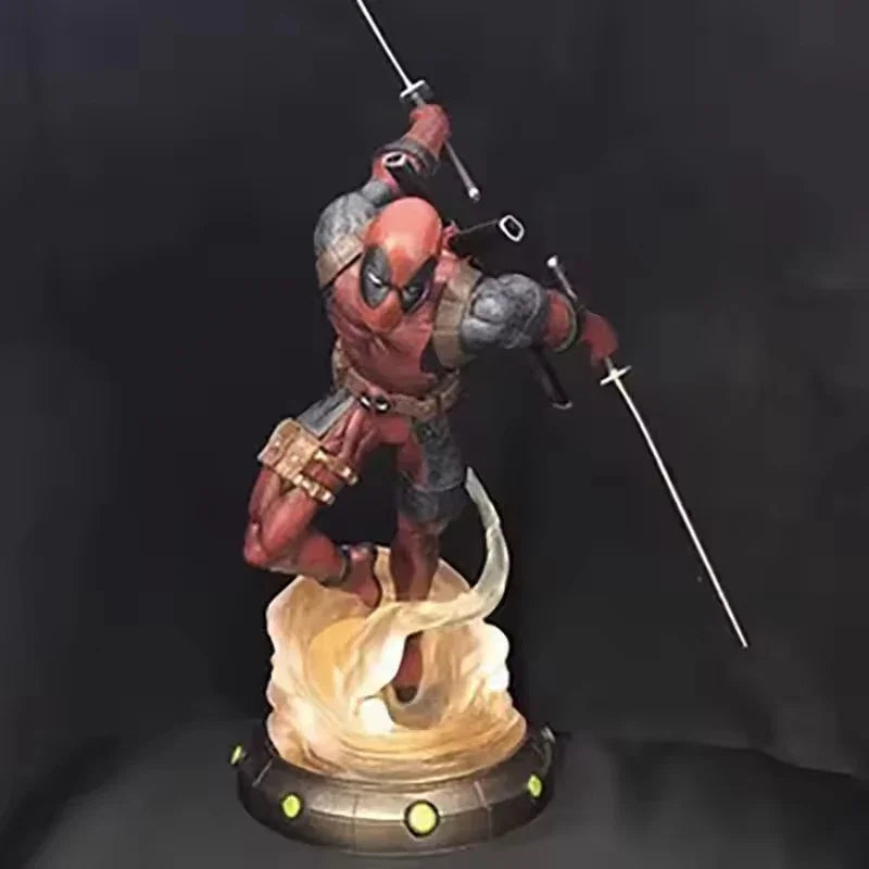 Deadpool Swords in Hand Figurine (36 cm)
