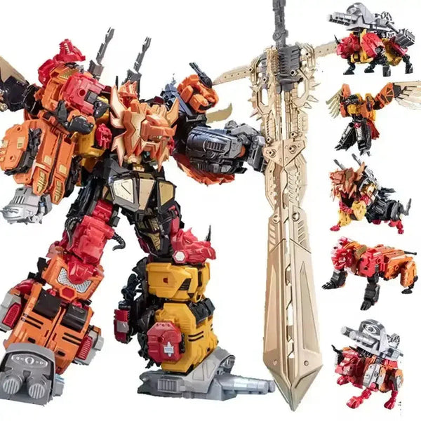 JinaBao 5-in-1 PredaKing Transformer Figure (43 cm)