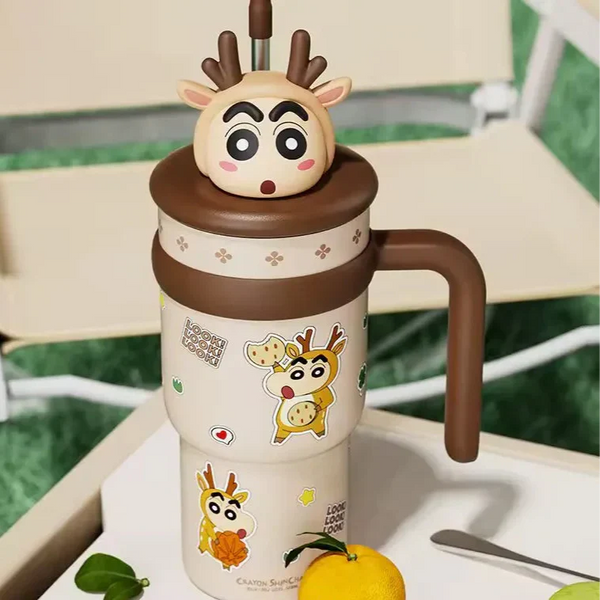 Shinychan Daily Mood Insulated Tumbler (700 ml)
