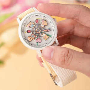 Butter Bear Ticktok Teddy Watch