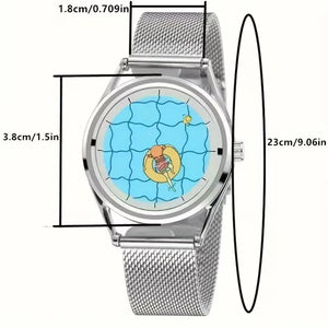 Lazy Afternoon Pool Floating Swimmer Novelty Watch