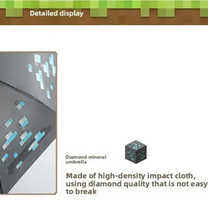 Minicraft Diamond Sword UV Umbrella