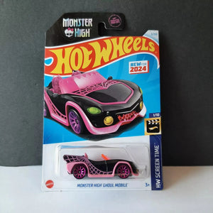 Hot Wheels 1:64 Monster High Ghoul Mobile