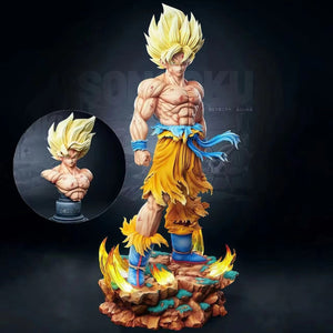 Super Saiyan Goku Dynamic Scene Diorama