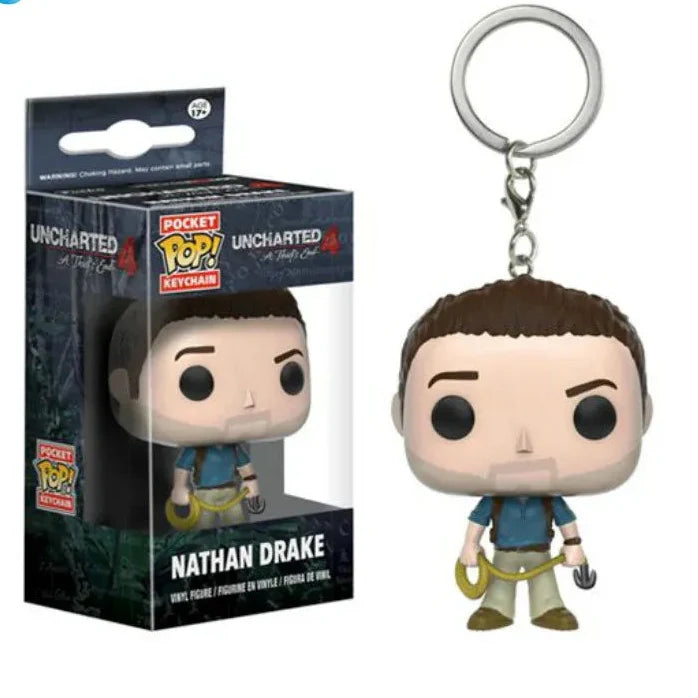 Funko Pocket Pop Nathan Drake Keychain