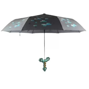 Minicraft Diamond Sword UV Umbrella