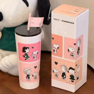 StarBX Peanuts Snoopy Straw Cup (700 ml)