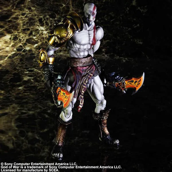 Play Arts Deluxe Edition God of War Kratos Figure (25 cm)
