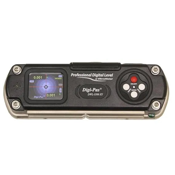 Digi-Pas DWL-3500XY 2-Axis Digital Master Precision Level & Vibrometer Tool