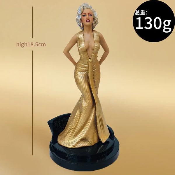 Vintage Marilyn Monroe Hollywood Figure (18 cm)