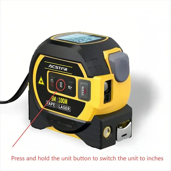 Precision Pro 3-in-1 Laser Measuring Tape