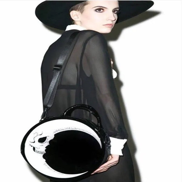 Nocturnia Eclipse of Mortality Crescent Bag