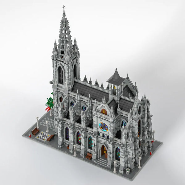 MOC-29962 Gothic Modular Epic Cathedral Building Blocks (22007 Pcs)