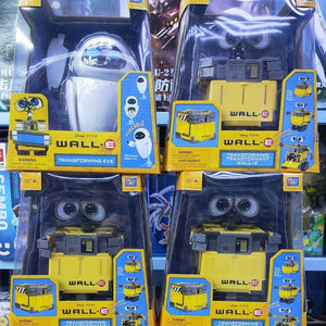 WALL-E & Eva Transformation Figurines