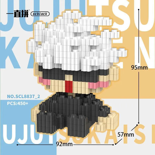 Jujutsu Kaisen Cursed Domain 3D Chibi Micro Blocks