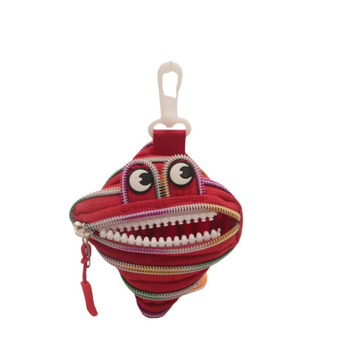 Chomp Monster Zip Coin Pouch