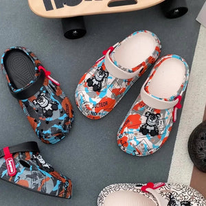 SUPRM Icon Art Clogs
