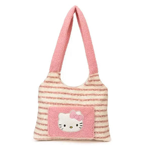 Sanrio Hello Kitty Cozy Stripes Tote Bag