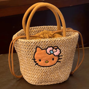 Hello Kitty Isle Bohemian Woven Tote
