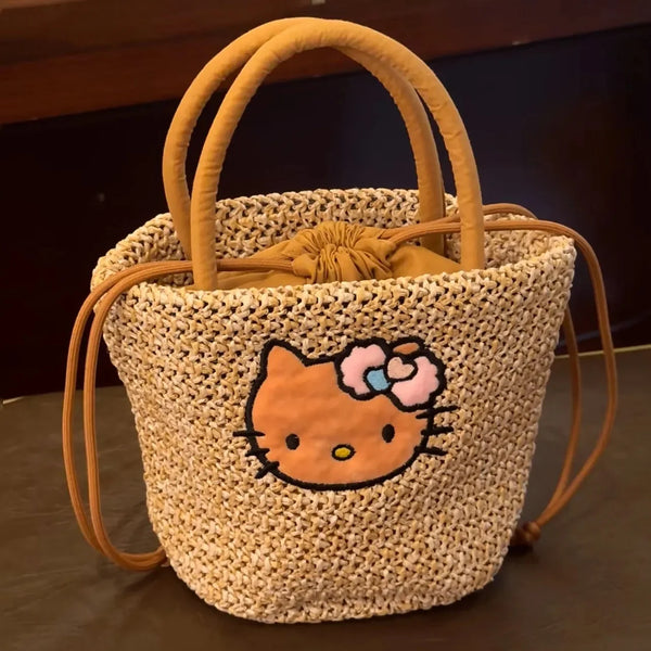 Hello Kitty Isle Bohemian Woven Tote