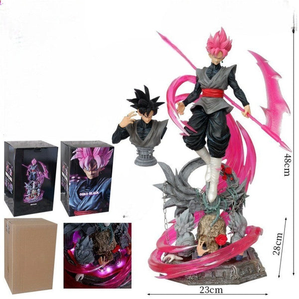 Goku Black Rosé Rising Cloud Scene Figurine (48 cm)