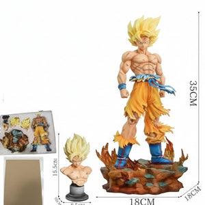 Super Saiyan Goku Dynamic Scene Diorama