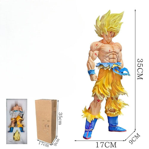 Super Saiyan Goku Dynamic Scene Diorama