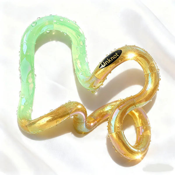 Unknot Electroplated Tangle Fidget Rope