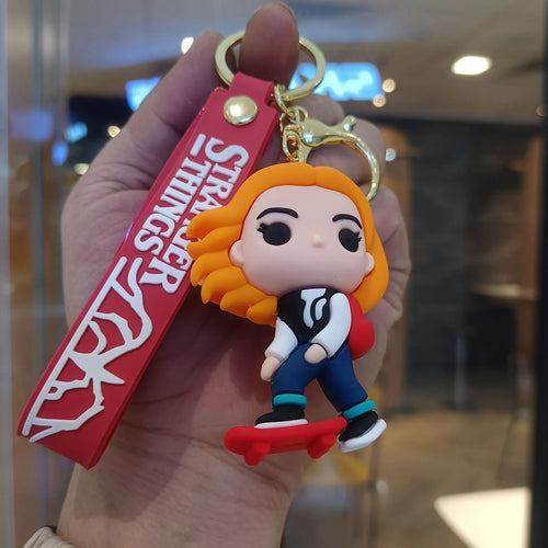 Stranger Things Hawkins Team Keychain