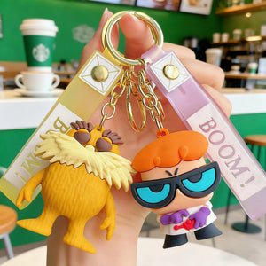 Pop Culture Iconic Cartoons 3D Keychain