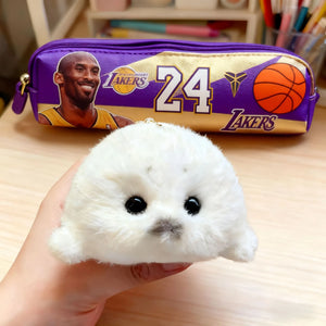 Arctic Baby Seal Plush Keychain